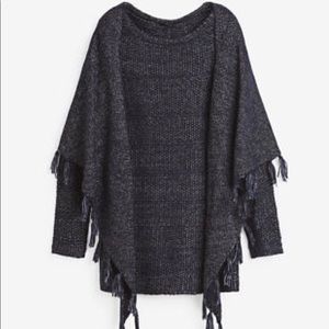 WHBM Knit Sweater Top with Scarf (LR1)